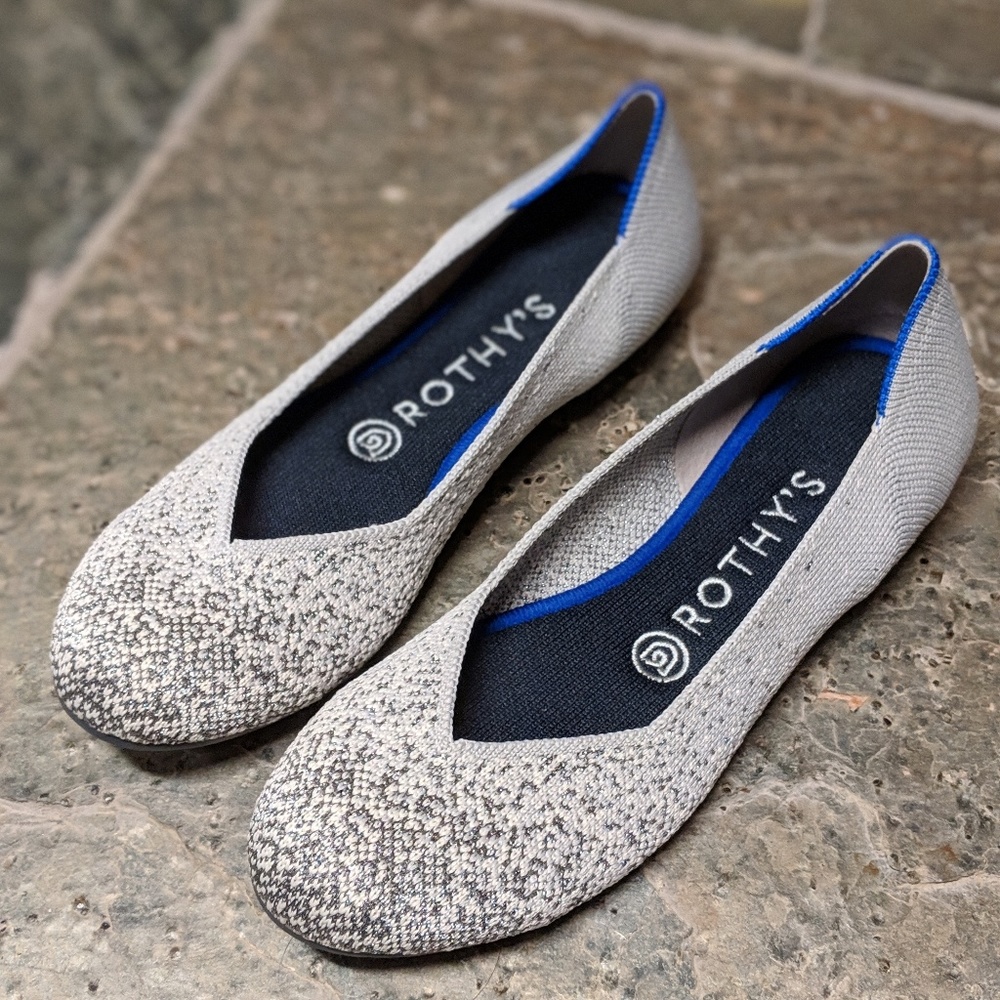 Retired Rothy's Pearl Metallic